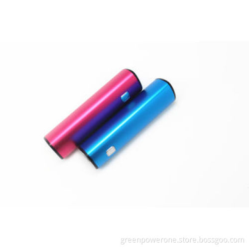 Triangular aluminum power bank with 2,200mAh for all cellphone